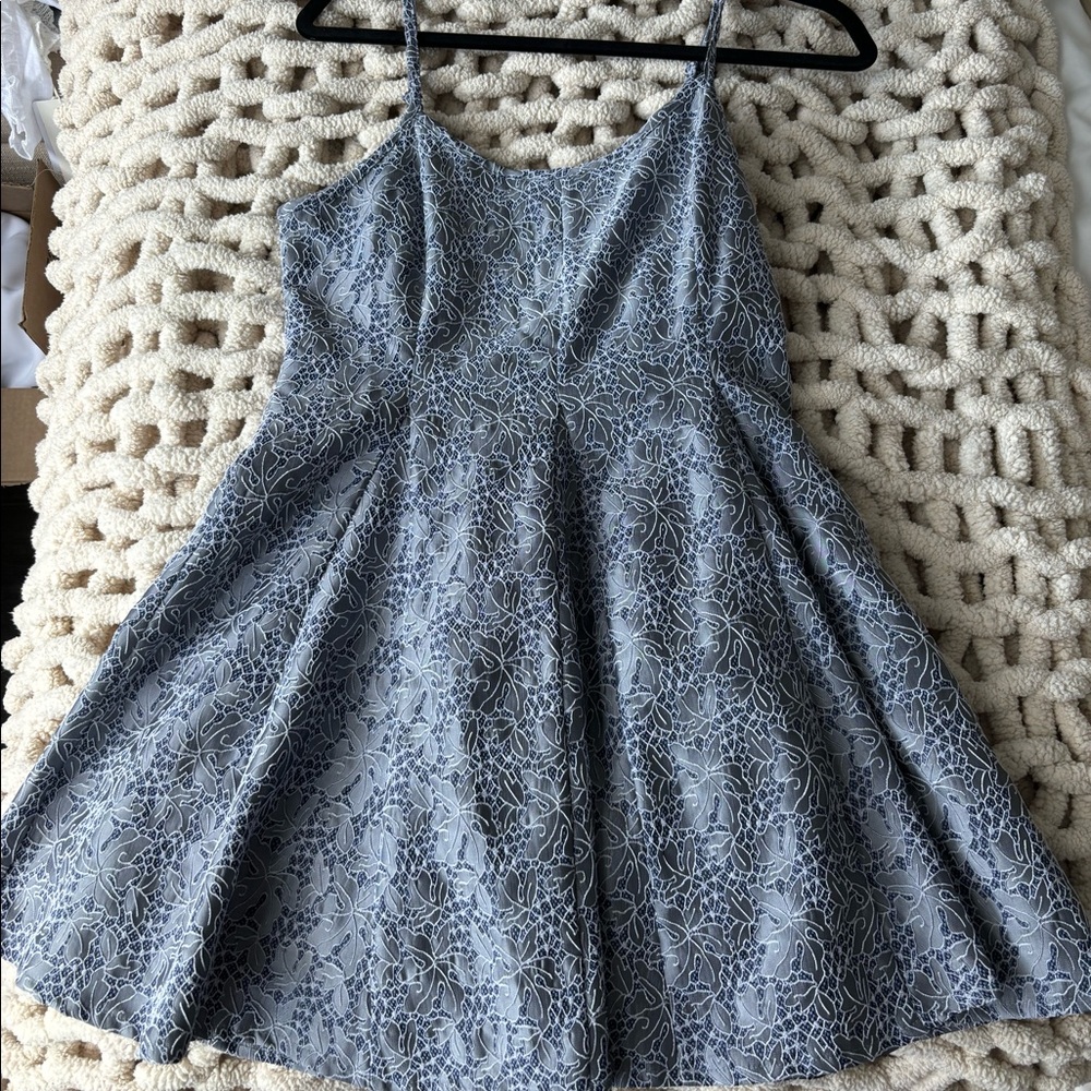 Poplin cocktail dress